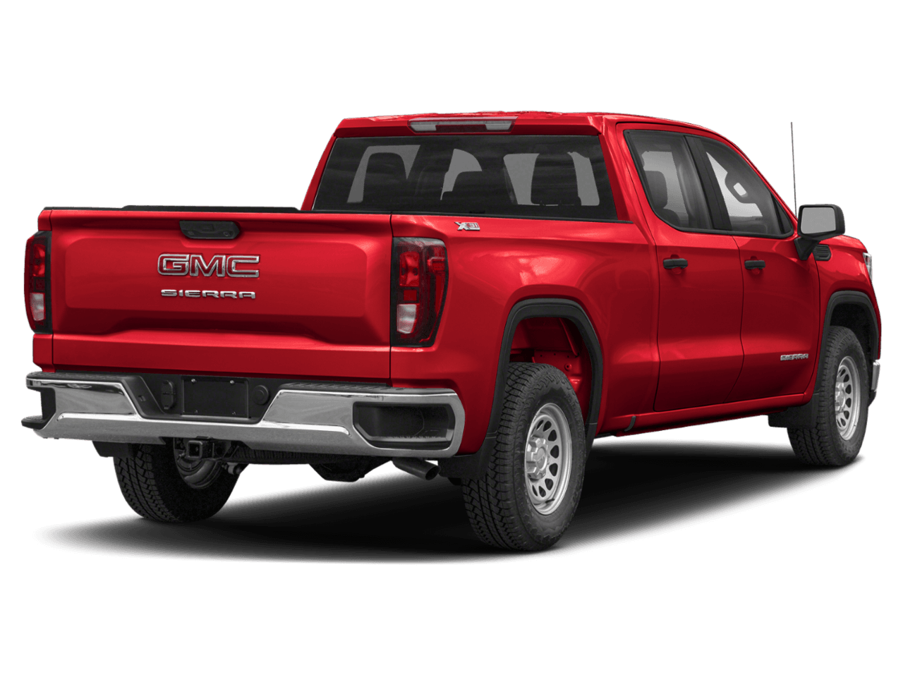 2022 GMC Sierra 1500 Elevation - Rear 3/4, facing to the right