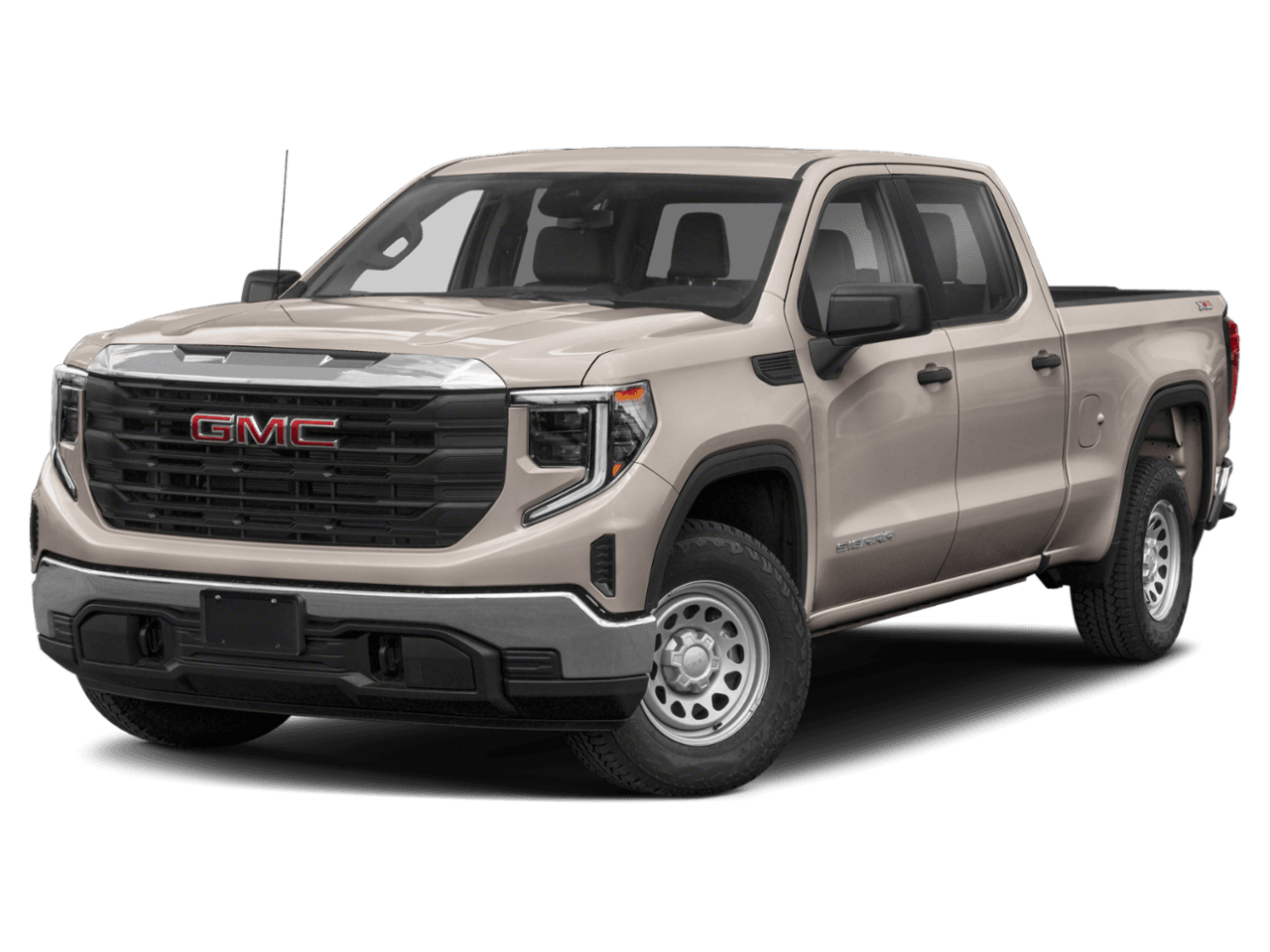 2022 GMC Sierra 1500 AT4 - Front 3/4, facing to the left