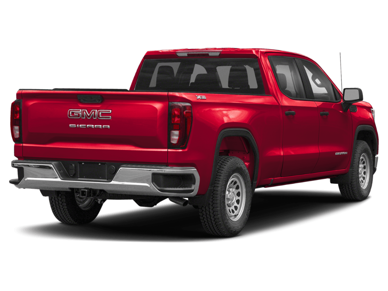 2022 GMC Sierra 1500 AT4 - Rear 3/4, facing to the right
