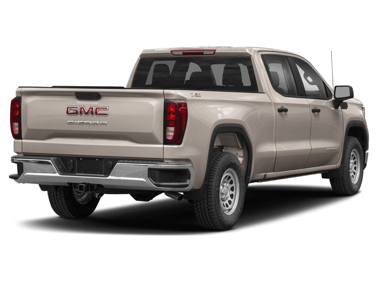 2022 GMC Sierra 1500 Elevation - Rear 3/4, facing to the right