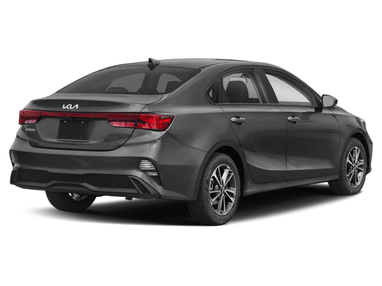2022 Kia Forte FE - Rear 3/4, facing to the right
