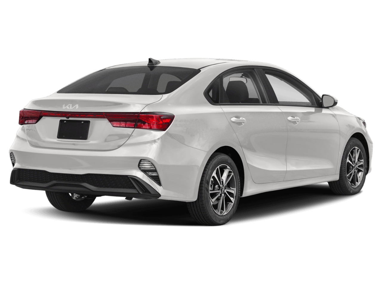 2022 Kia Forte LXS - Rear 3/4, facing to the right