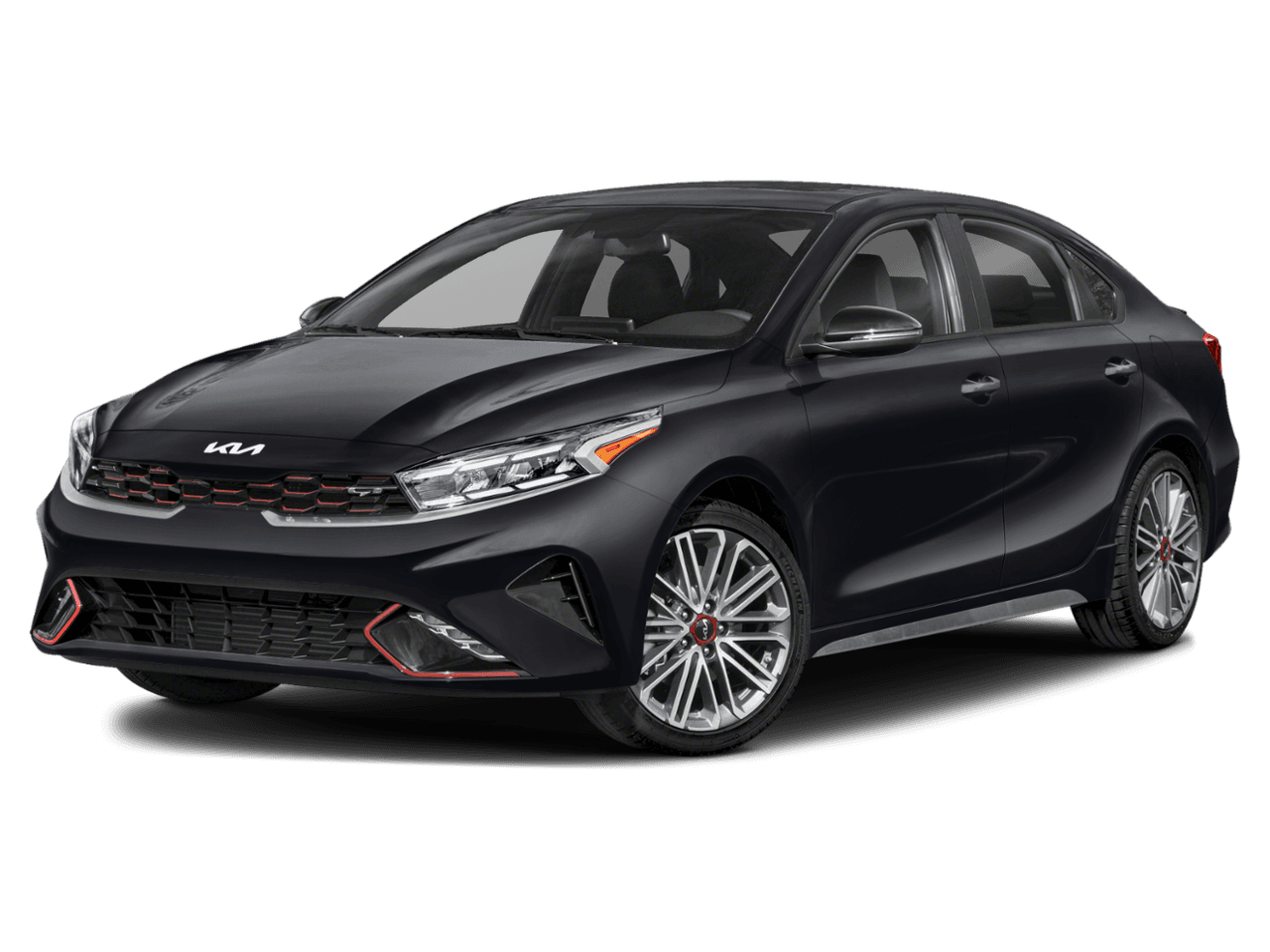 2022 Kia Forte GT - Front 3/4, facing to the left