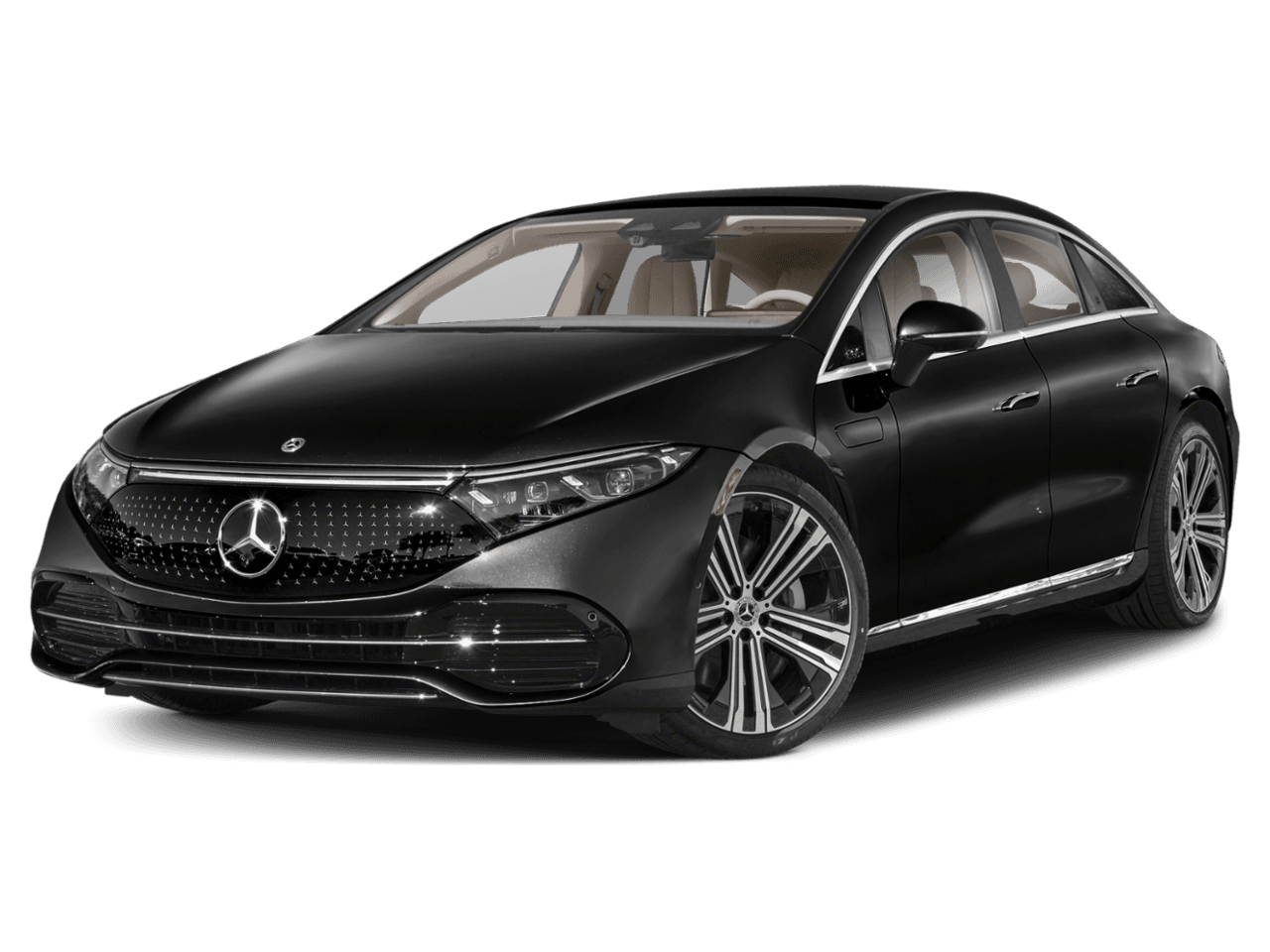 2022 Mercedes-Benz EQS EQS 450+ - Front 3/4, facing to the left