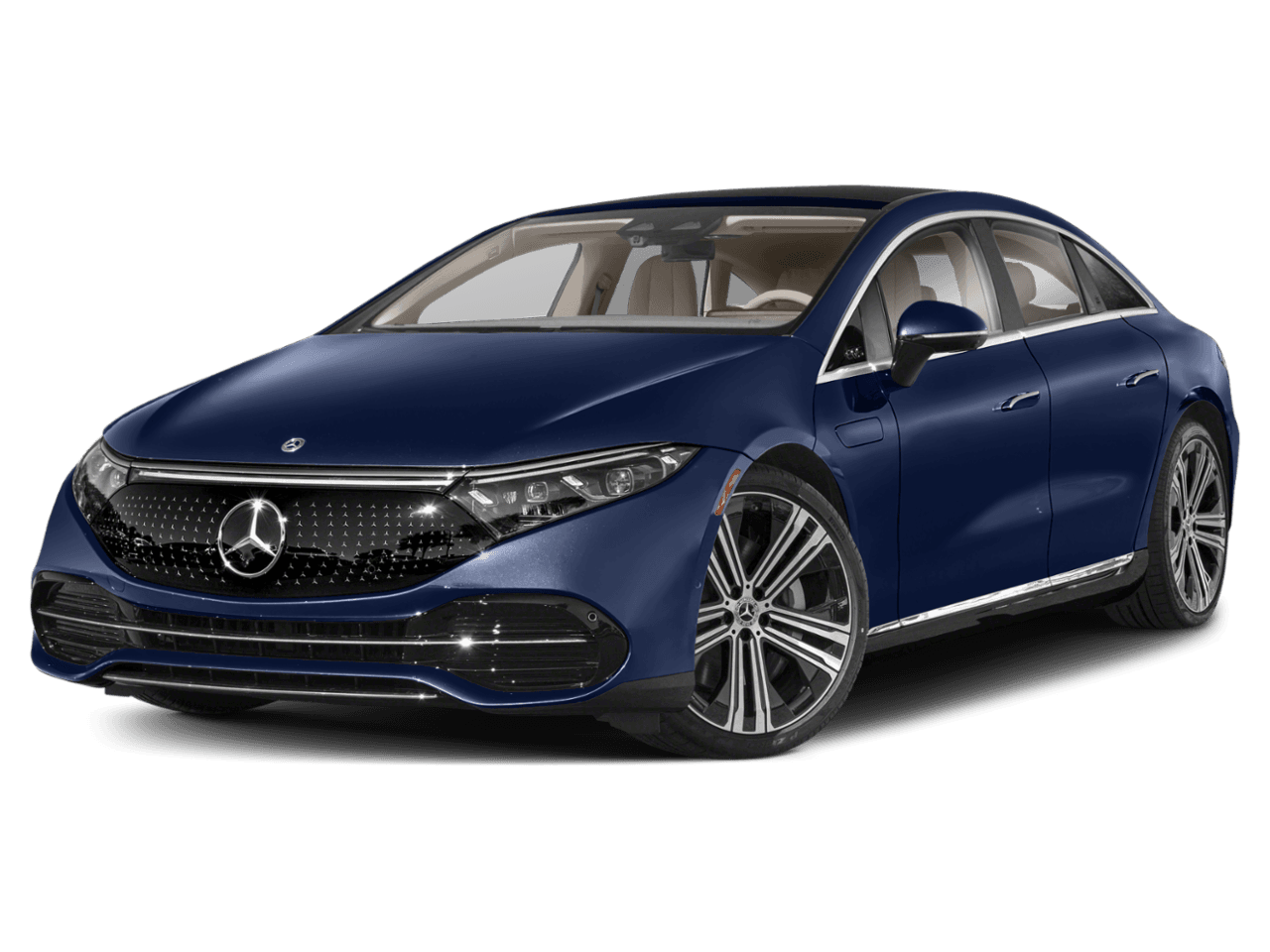 2022 Mercedes-Benz EQS EQS 450+ - Front 3/4, facing to the left