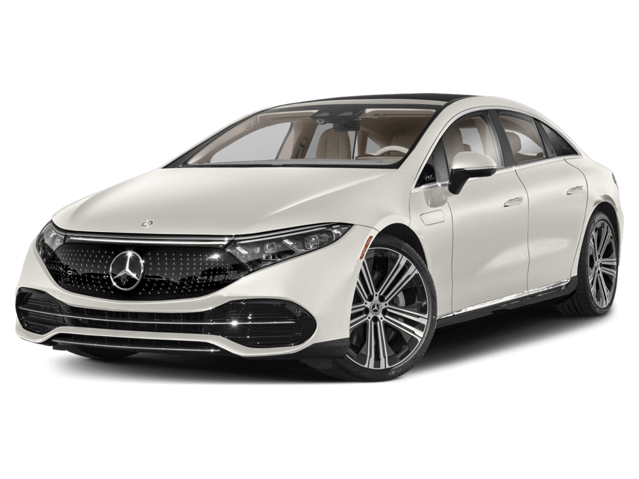 2022 Mercedes-Benz EQS EQS 450+ - Front 3/4, facing to the left