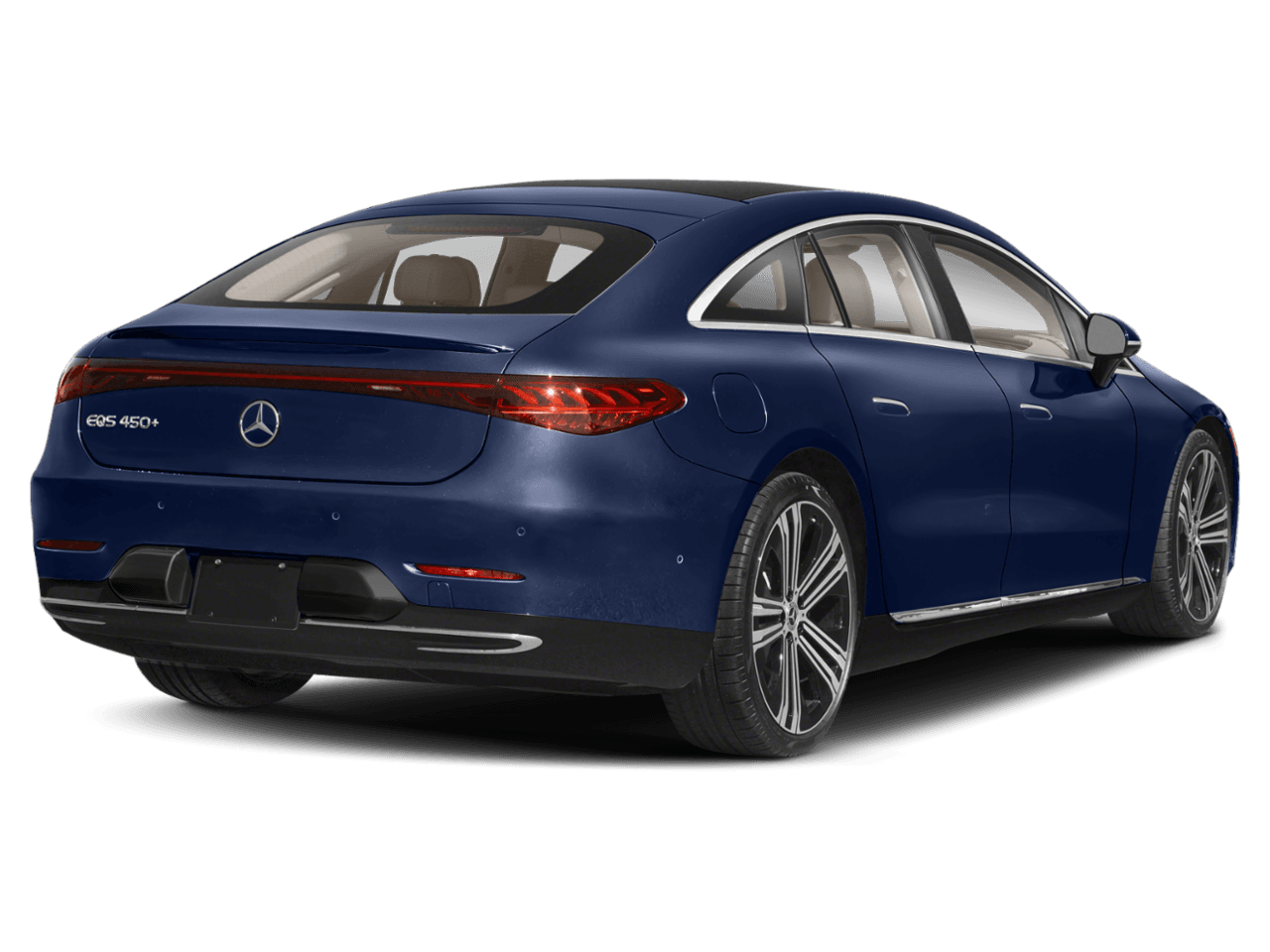 2022 Mercedes-Benz EQS EQS 450+ - Rear 3/4, facing to the right