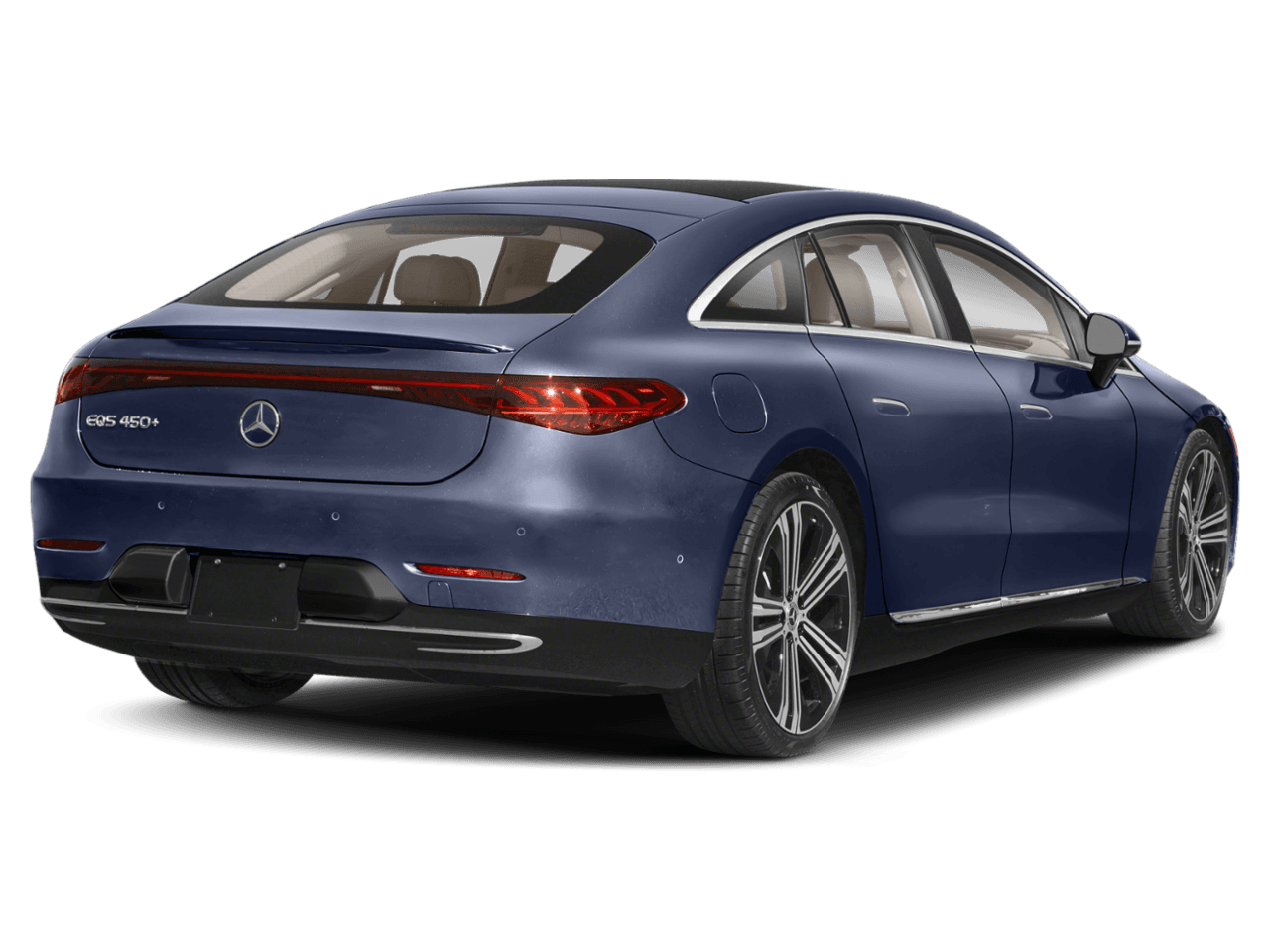 2022 Mercedes-Benz EQS EQS 450+ - Rear 3/4, facing to the right