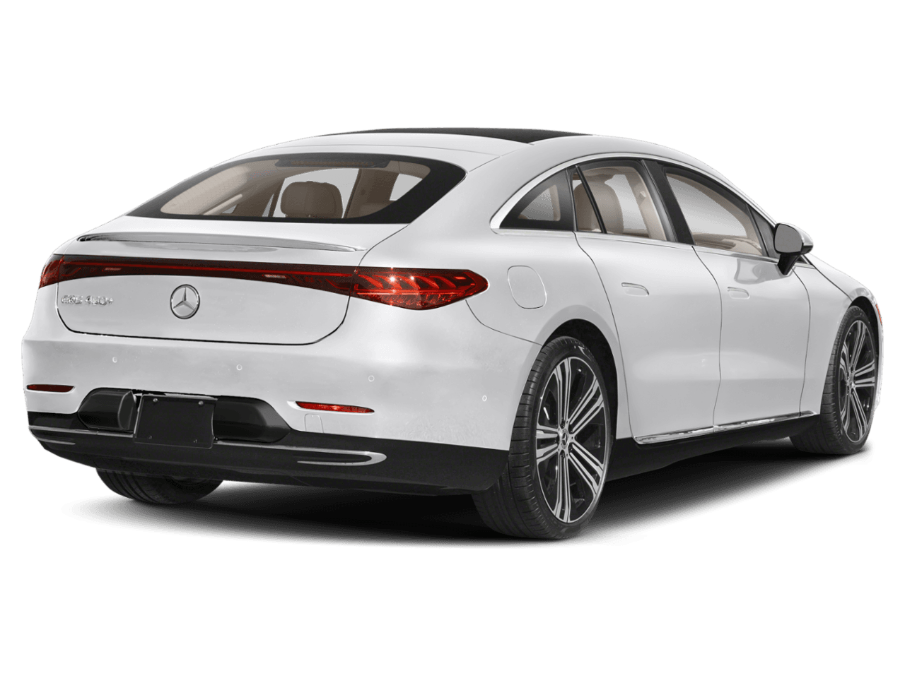 2022 Mercedes-Benz EQS EQS 450+ - Rear 3/4, facing to the right