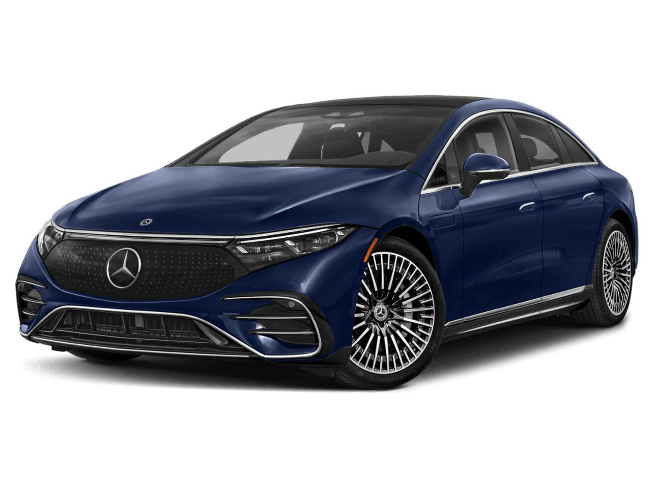 2022 Mercedes-Benz EQS EQS 580 - Front 3/4, facing to the left