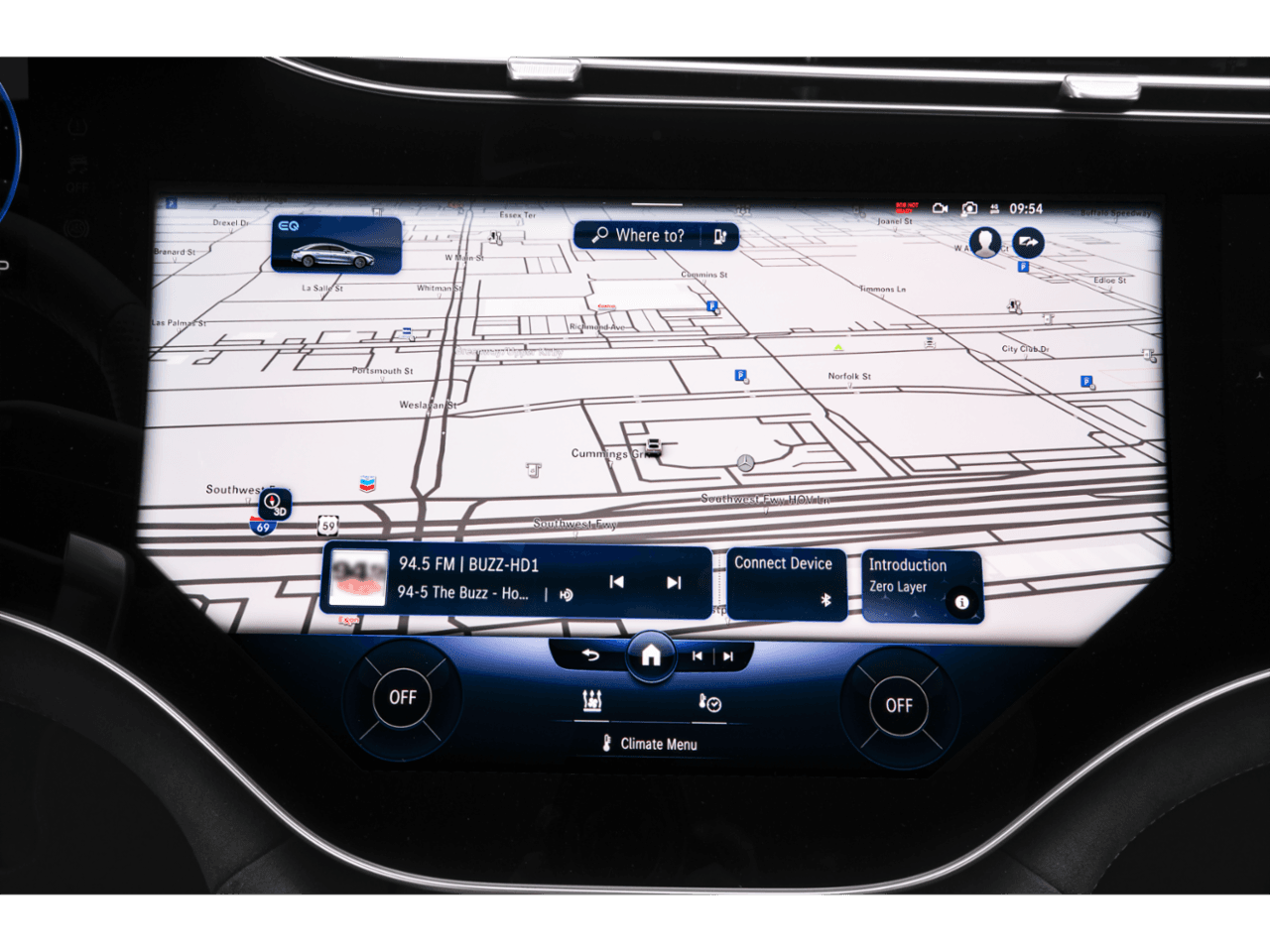 2022 Mercedes-Benz EQS EQS 580 - Interior Navigation System