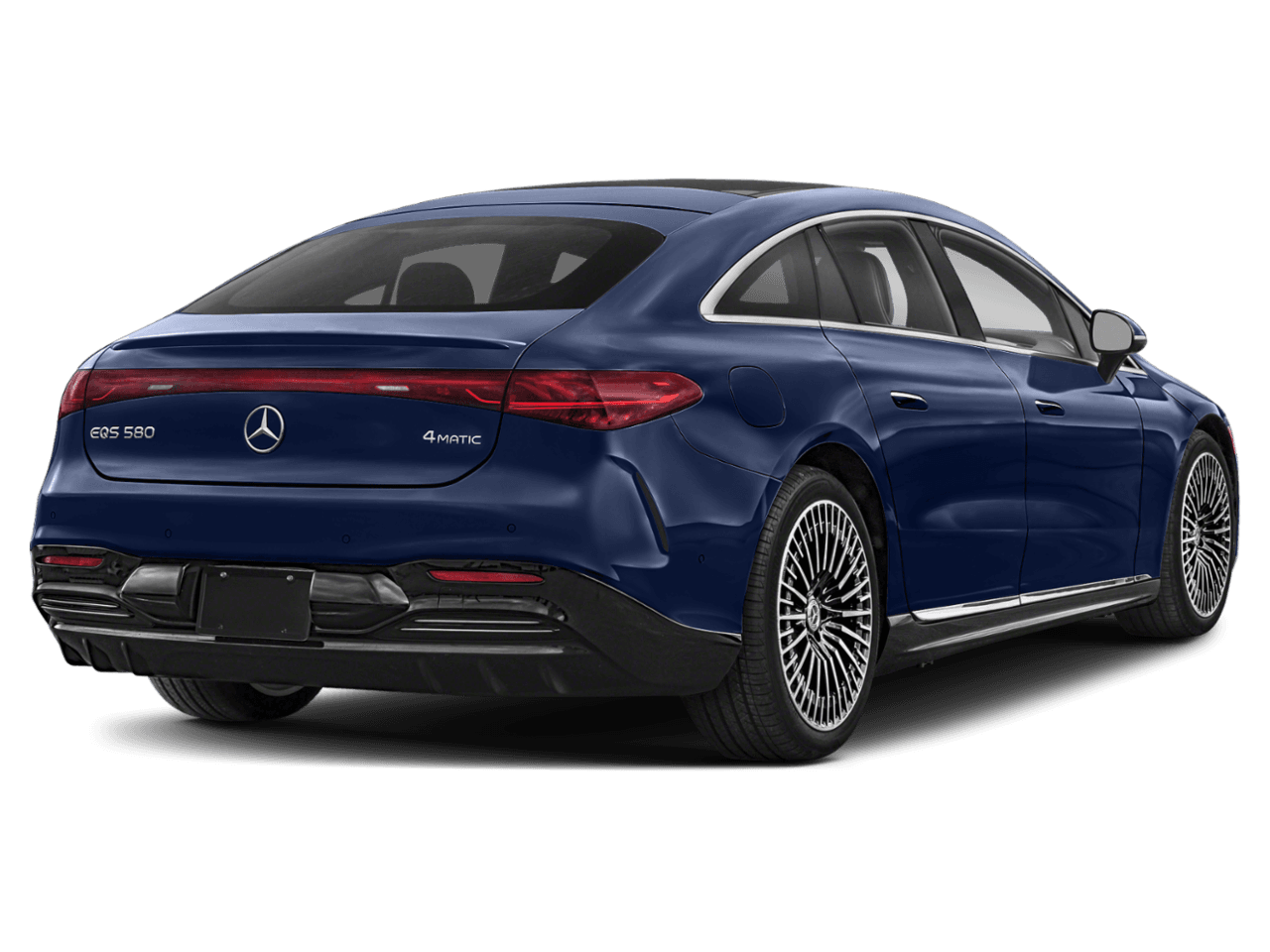 2022 Mercedes-Benz EQS EQS 580 - Rear 3/4, facing to the right