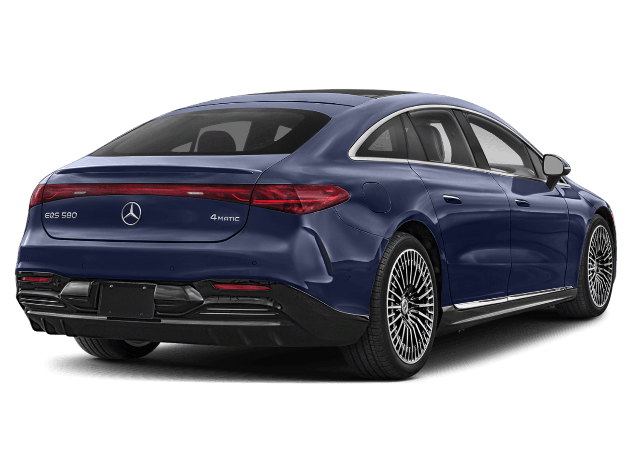 2022 Mercedes-Benz EQS EQS 580 - Rear 3/4, facing to the right