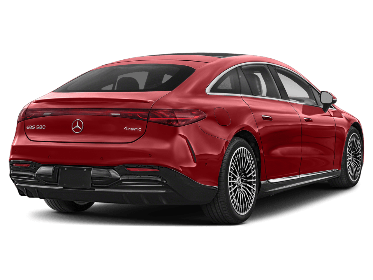 2022 Mercedes-Benz EQS EQS 580 - Rear 3/4, facing to the right