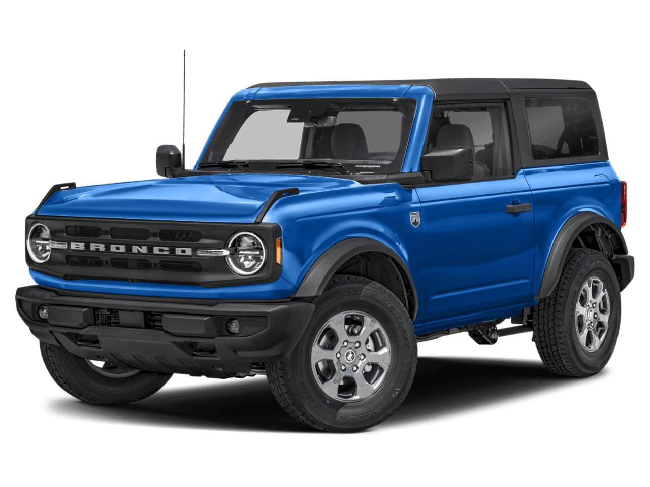 2022 Ford Bronco Big - Front 3/4, facing to the left