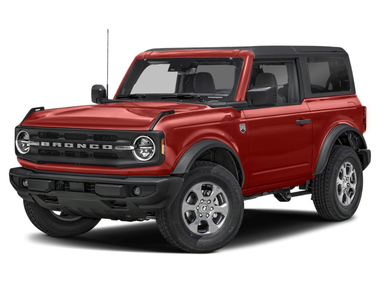2022 Ford Bronco Big - Front 3/4, facing to the left