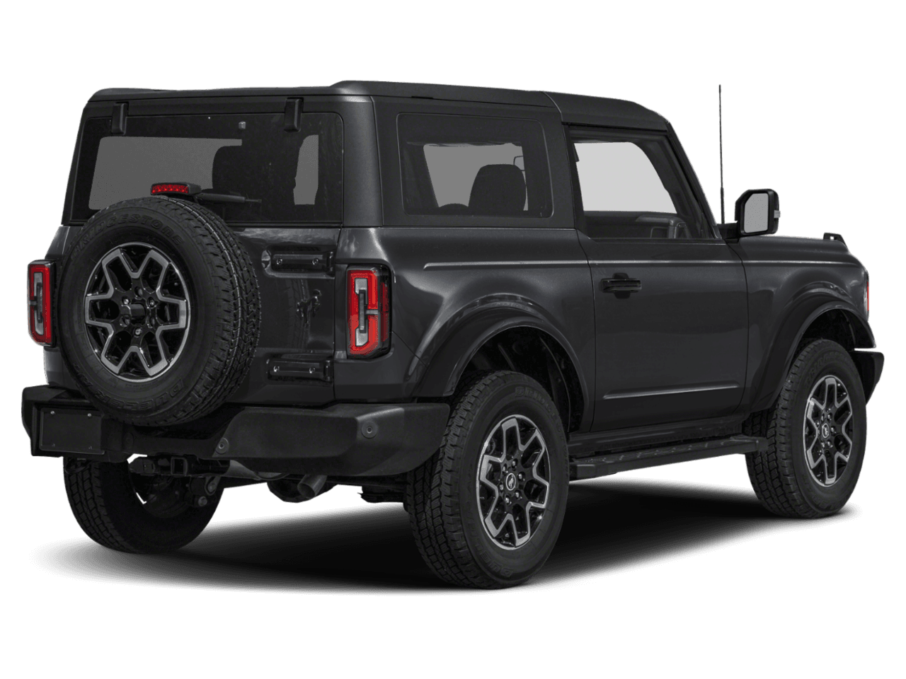 2022 Ford Bronco Outer - Rear 3/4, facing to the right