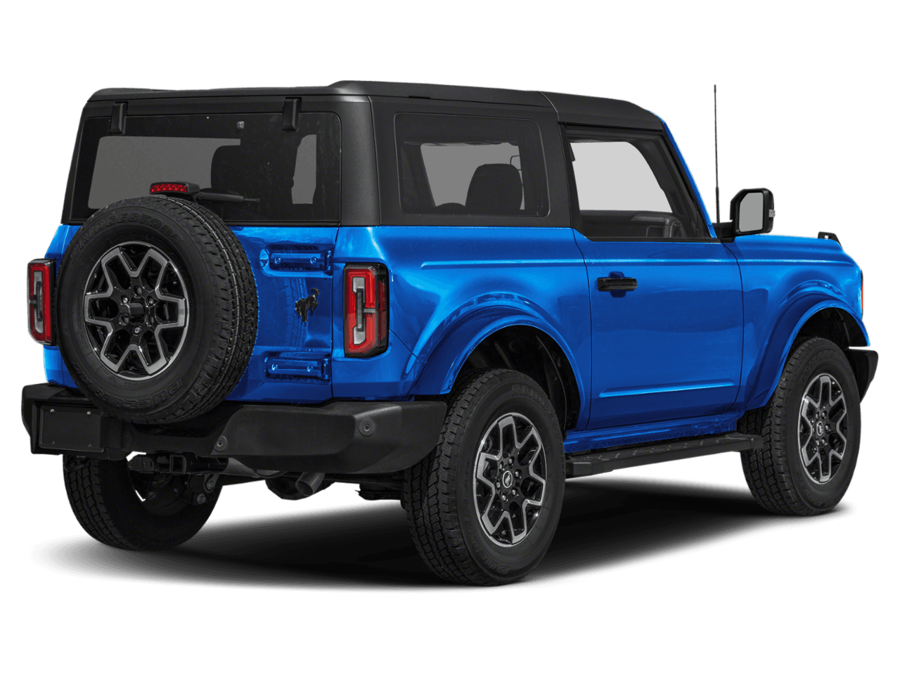 2022 Ford Bronco Outer - Rear 3/4, facing to the right