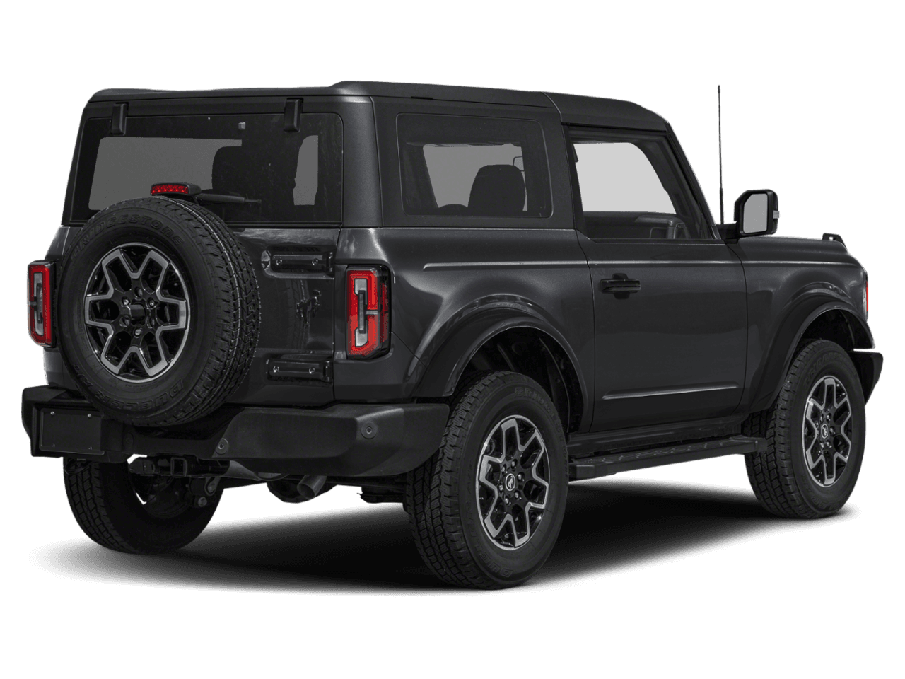 2022 Ford Bronco Outer - Rear 3/4, facing to the right