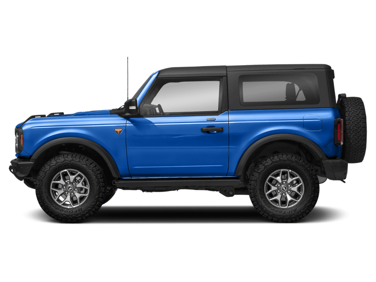 2022 Ford Bronco Badlands - Profile, facing to the left