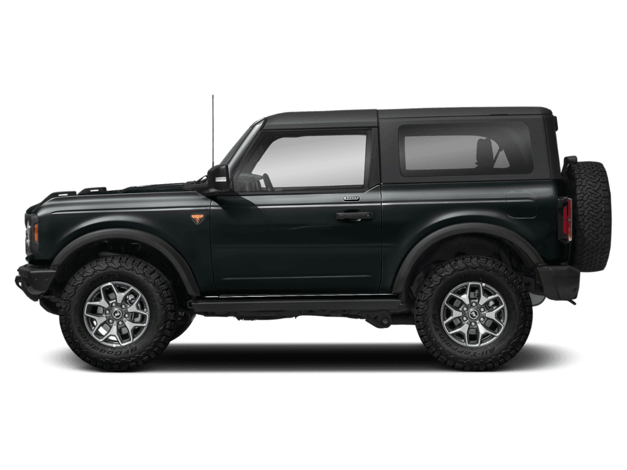 2022 Ford Bronco Badlands - Profile, facing to the left