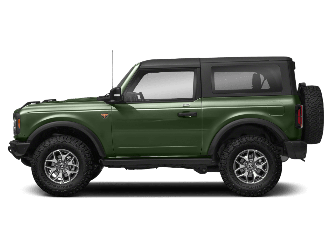 2022 Ford Bronco Badlands - Profile, facing to the left