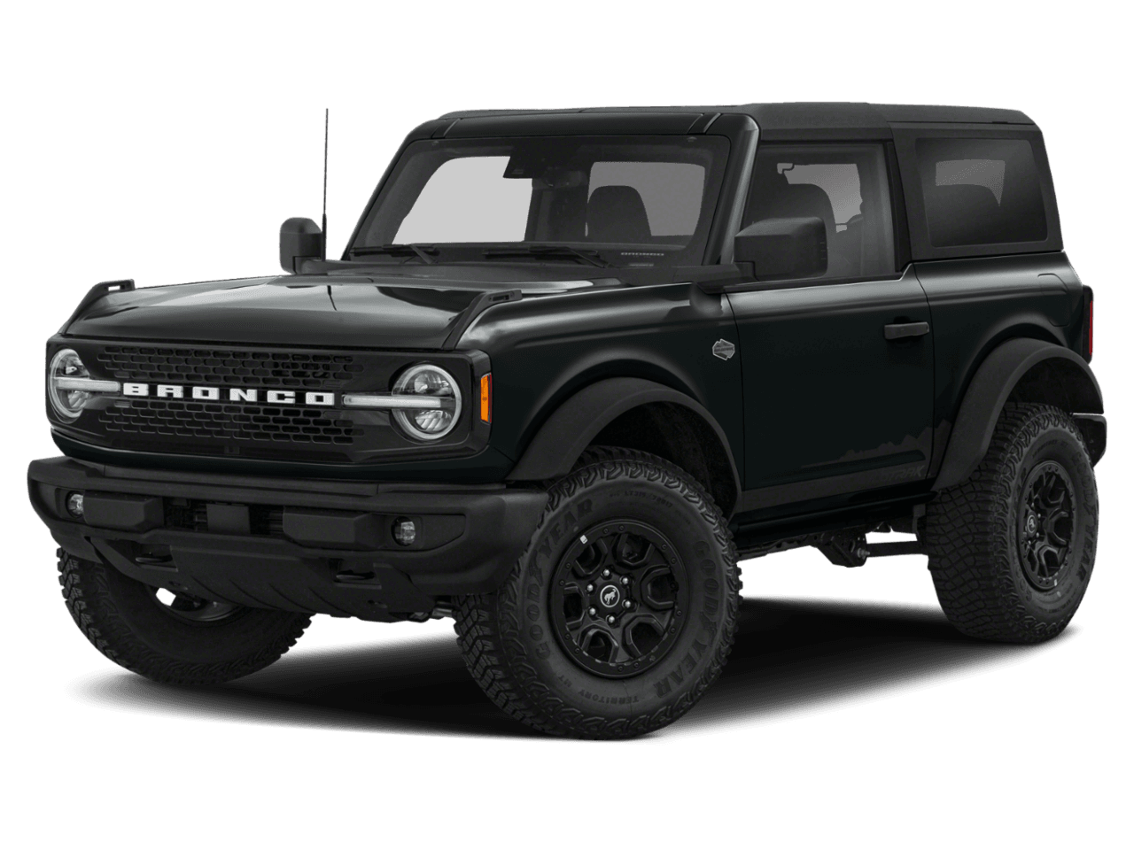 2022 Ford Bronco Wildtrak - Front 3/4, facing to the left