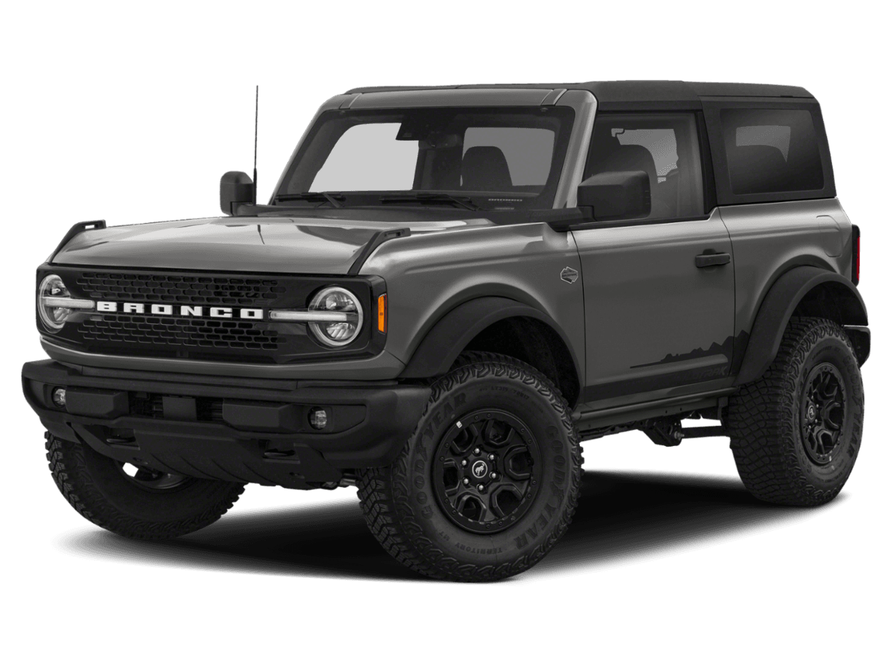 2022 Ford Bronco Wildtrak - Front 3/4, facing to the left