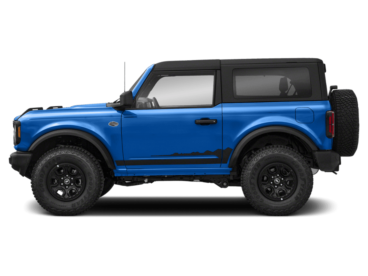 2022 Ford Bronco Wildtrak - Profile, facing to the left