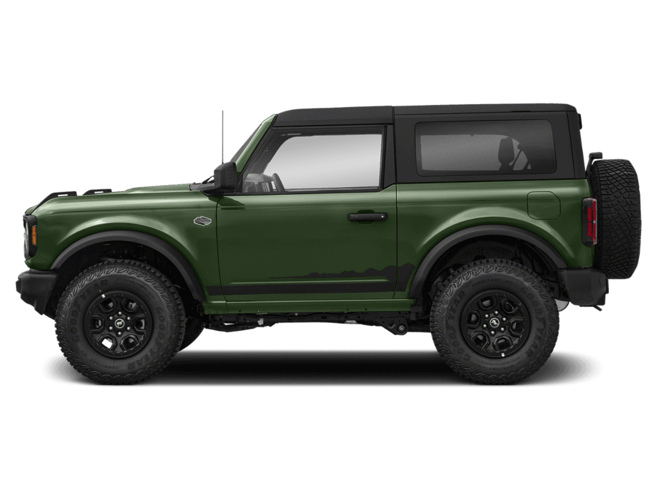 2022 Ford Bronco Wildtrak - Profile, facing to the left