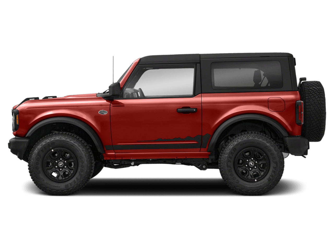 2022 Ford Bronco Wildtrak - Profile, facing to the left