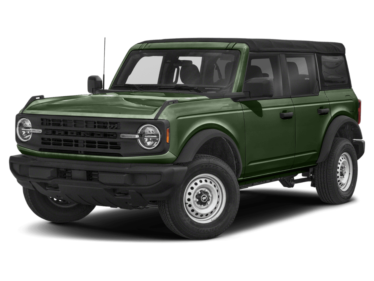 2022 Ford Bronco Base - Front 3/4, facing to the left