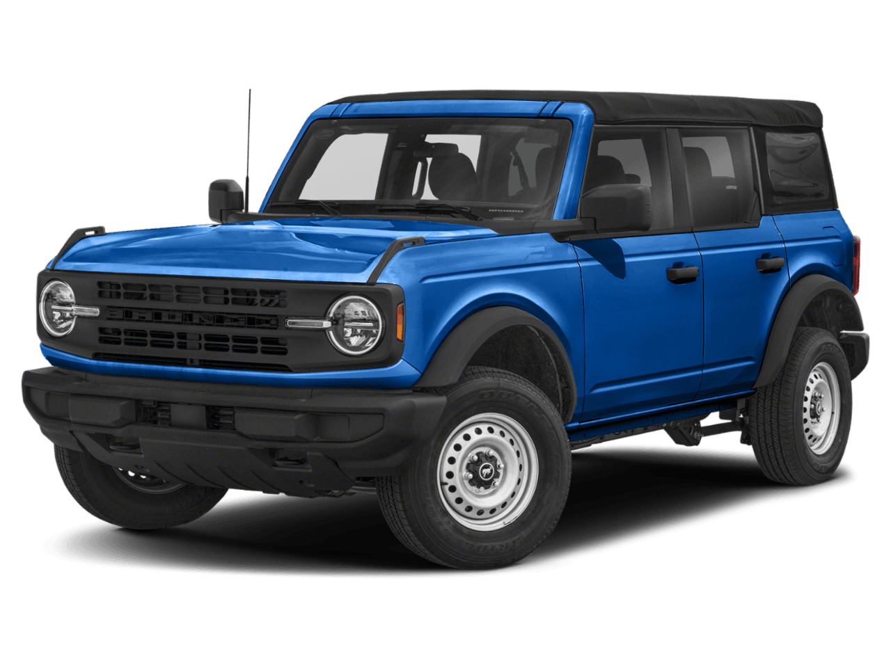 2022 Ford Bronco Base - Front 3/4, facing to the left
