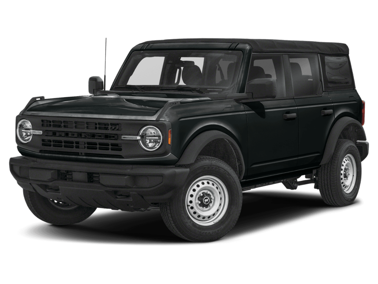 2022 Ford Bronco Base - Front 3/4, facing to the left