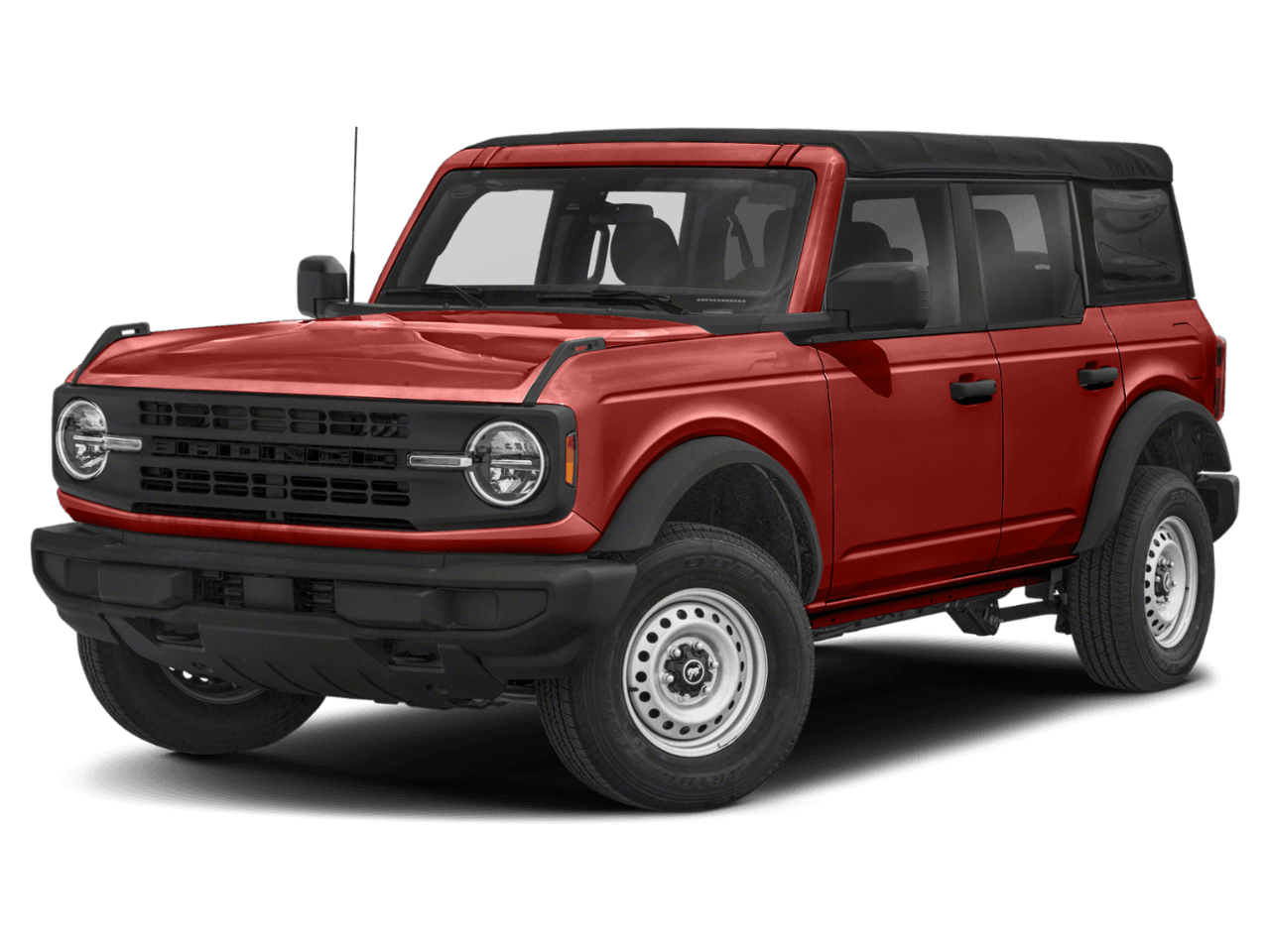 2022 Ford Bronco Base - Front 3/4, facing to the left