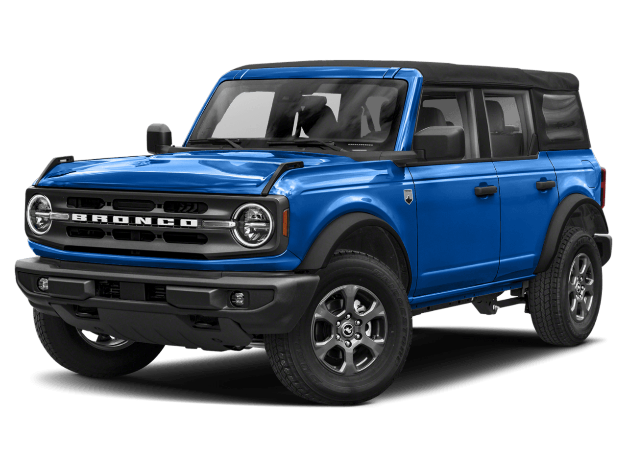 2022 Ford Bronco Big - Front 3/4, facing to the left