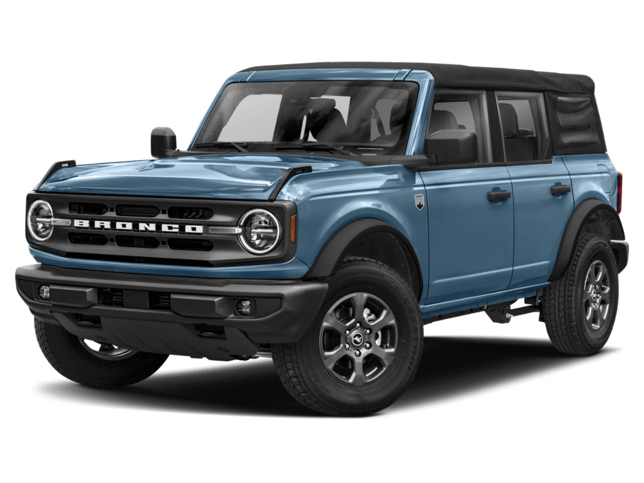 2022 Ford Bronco Big - Front 3/4, facing to the left