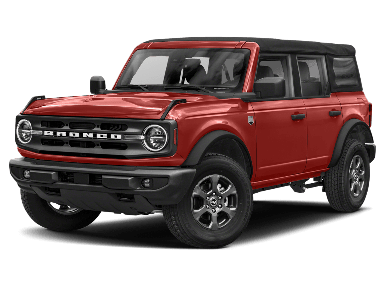 2022 Ford Bronco Big - Front 3/4, facing to the left