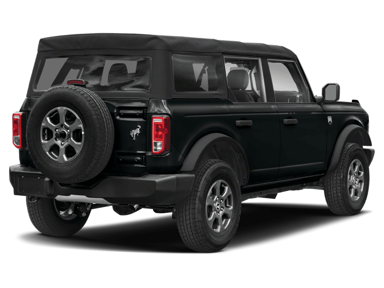 2022 Ford Bronco Big - Rear 3/4, facing to the right
