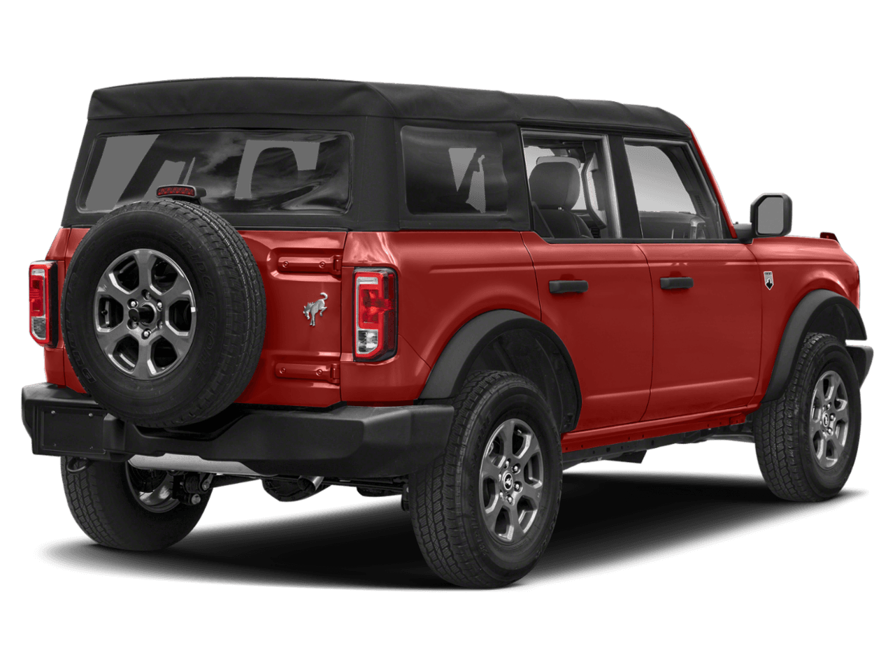 2022 Ford Bronco Big - Rear 3/4, facing to the right