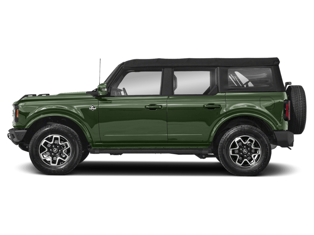 2022 Ford Bronco Outer - Profile, facing to the left