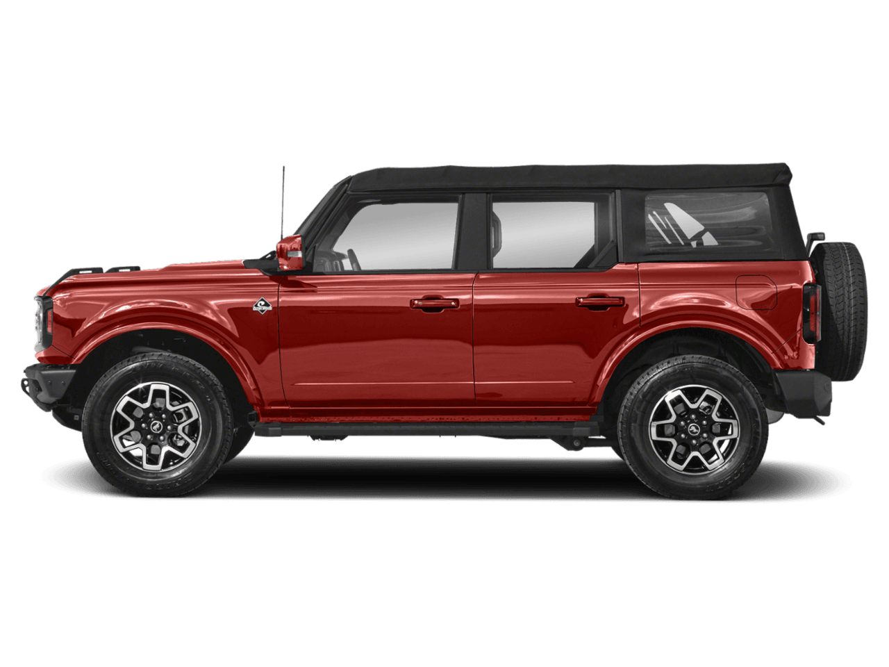 2022 Ford Bronco Outer - Profile, facing to the left