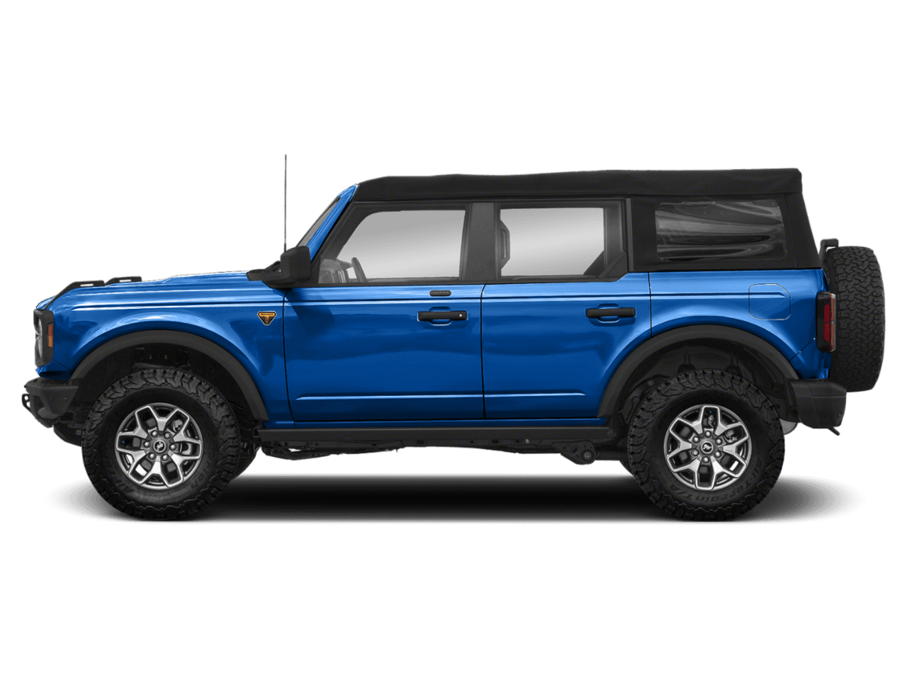 2022 Ford Bronco Badlands - Profile, facing to the left