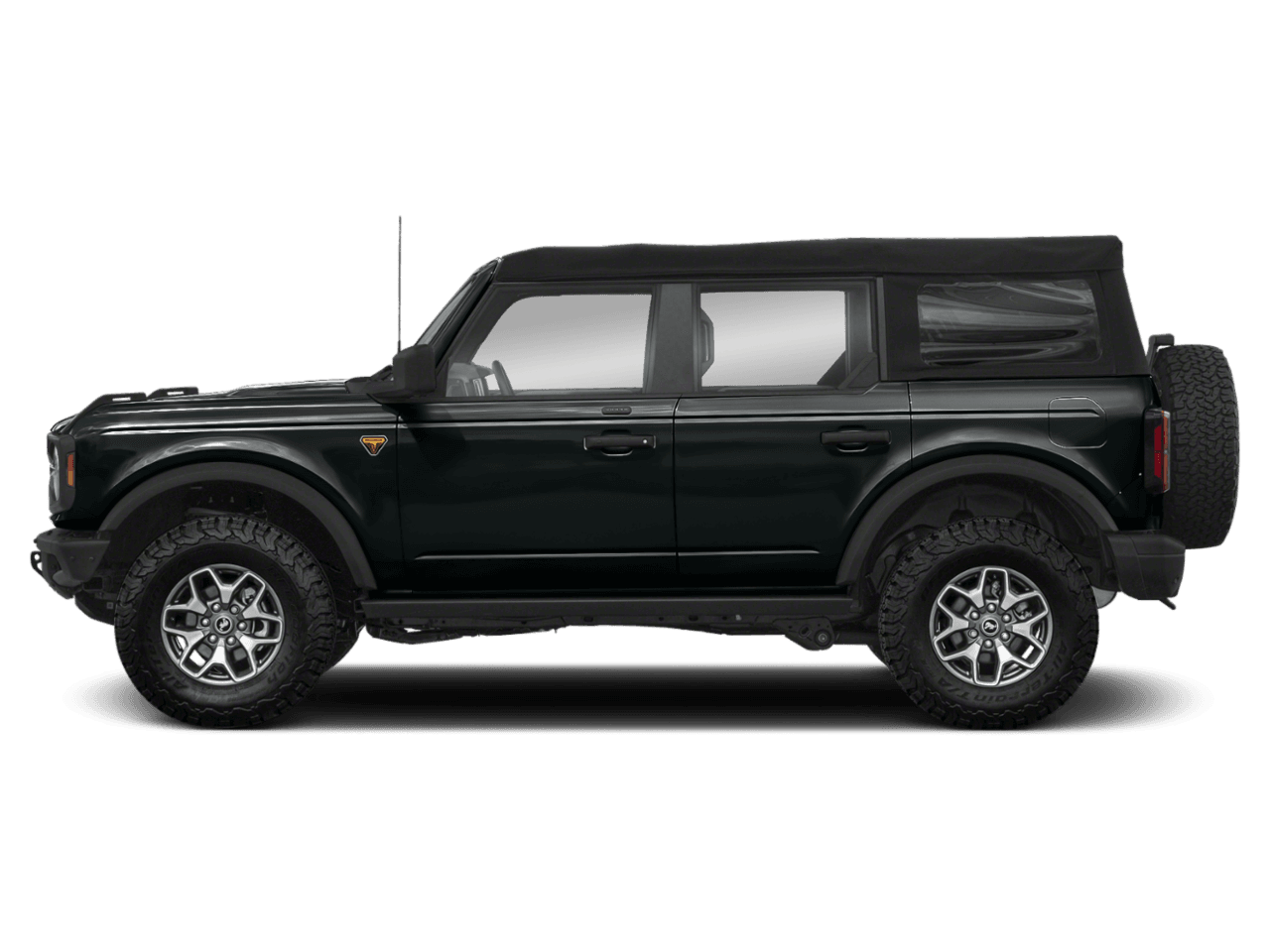 2022 Ford Bronco Badlands - Profile, facing to the left