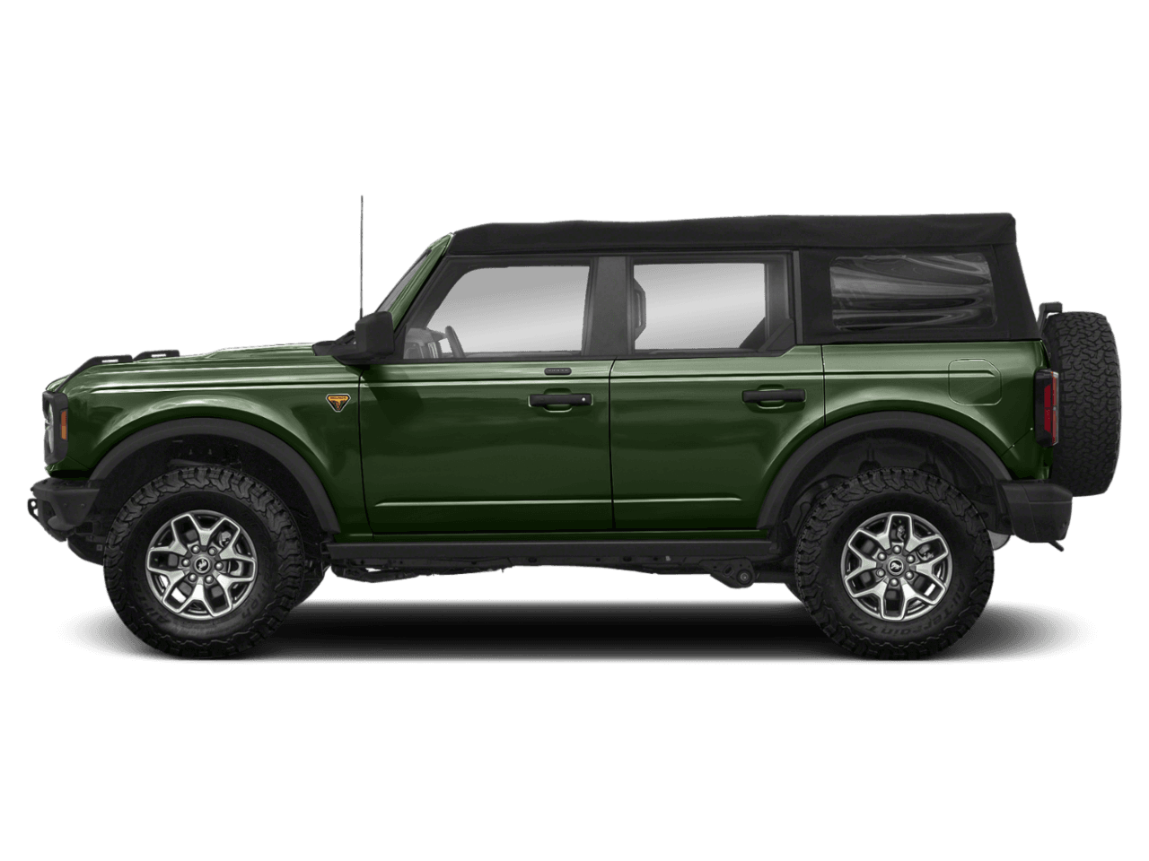 2022 Ford Bronco Badlands - Profile, facing to the left