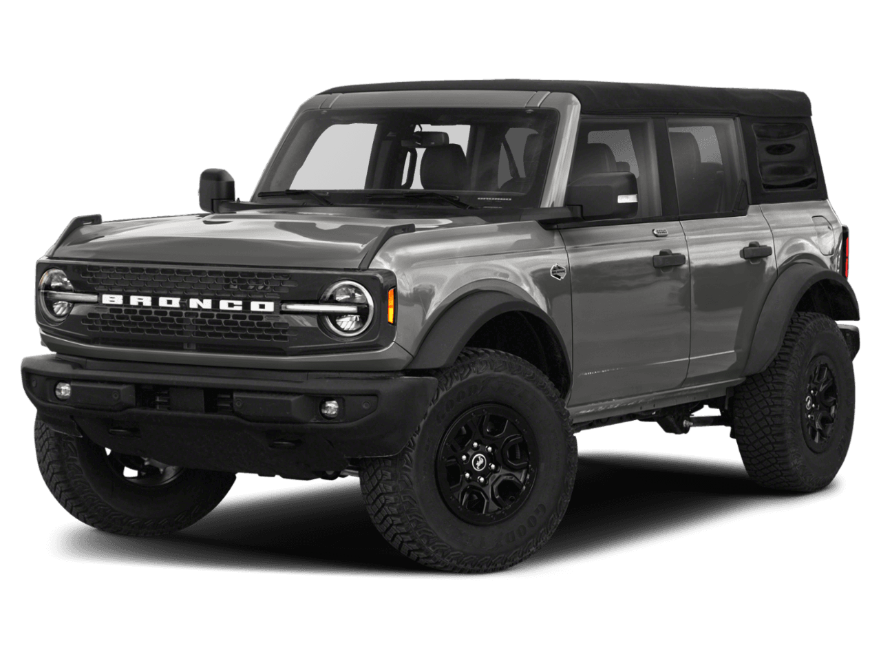 2022 Ford Bronco Wildtrak - Front 3/4, facing to the left