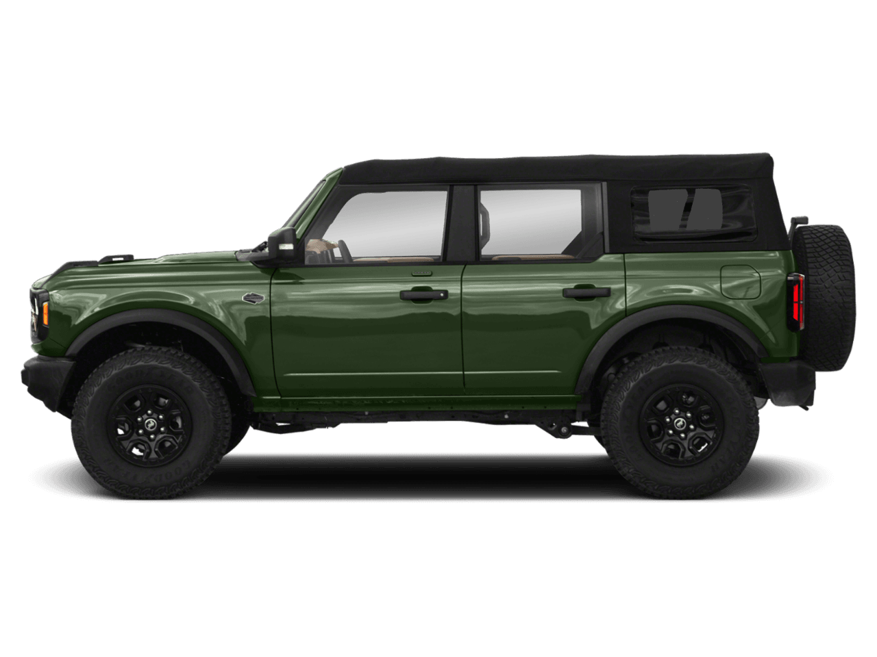 2022 Ford Bronco Wildtrak - Profile, facing to the left