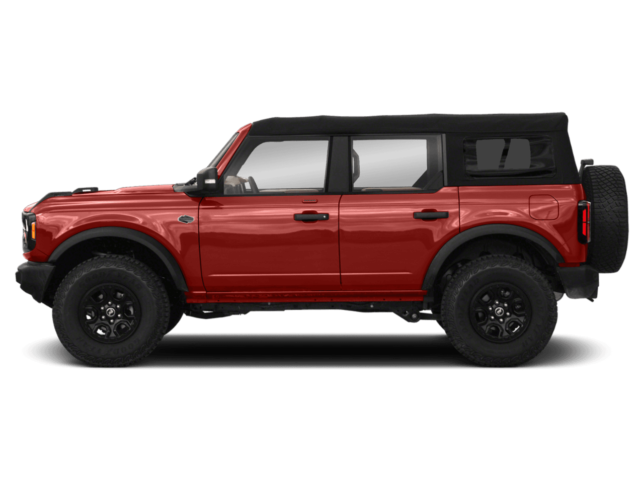 2022 Ford Bronco Wildtrak - Profile, facing to the left