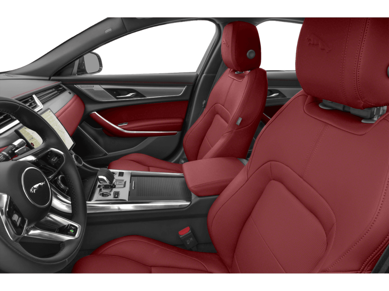 2022 Jaguar XF S - Interior Driver's Side with Door Open, Front Seat Feature