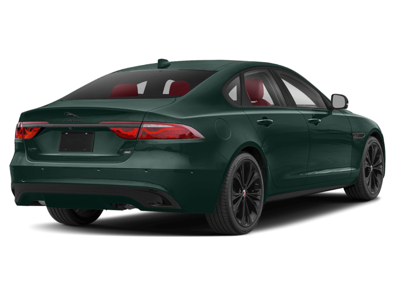 2022 Jaguar XF R-Dynamic SE - Rear 3/4, facing to the right